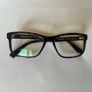 Versace Women's Brown Tortoise Glasses